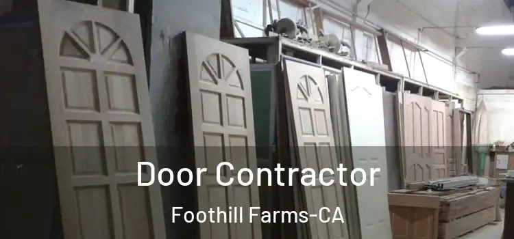  Door Contractor Foothill Farms-CA
